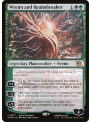 Magic: The Gathering Wrenn and Realmbreaker (217) Lightly Played