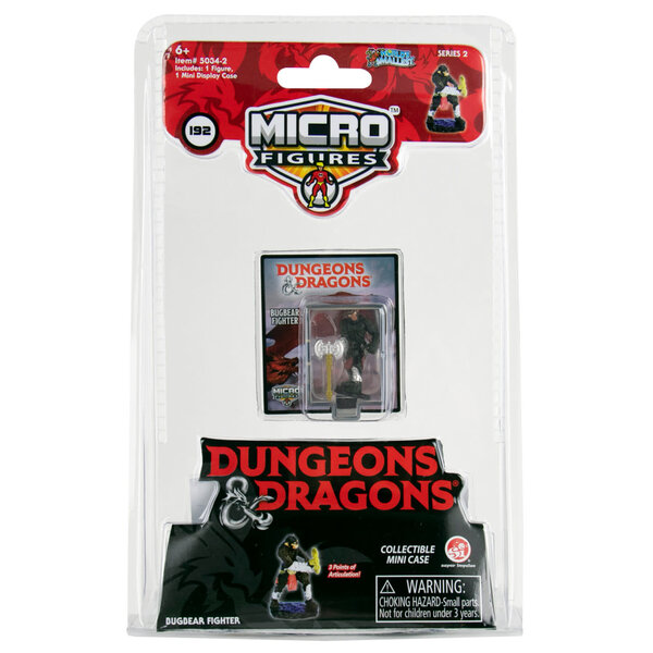 World's Smallest D&D Micro Figures Series 2 Bugbear Fighter