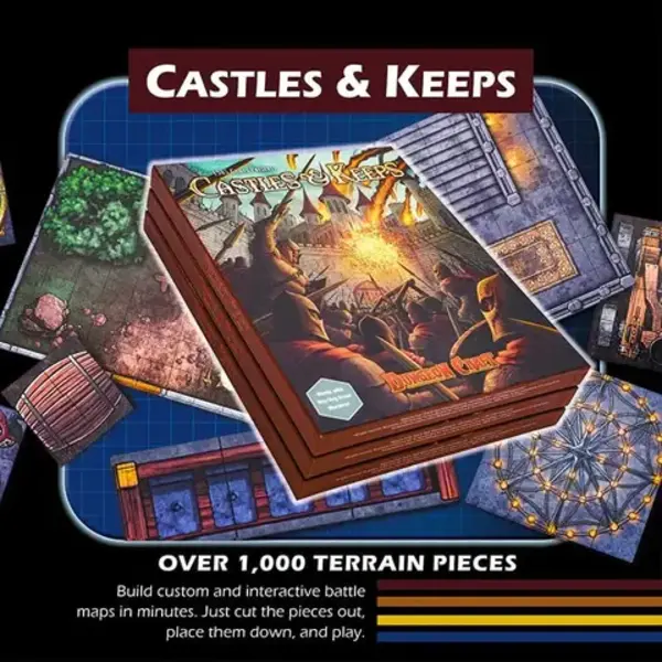 1985 Games Dungeon Craft: Castles & Keeps Book