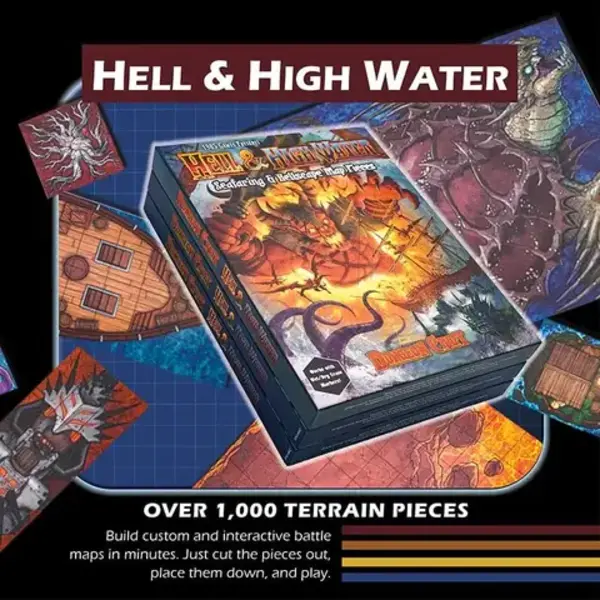 1985 Games Dungeon Craft: Hell & Highwater Book