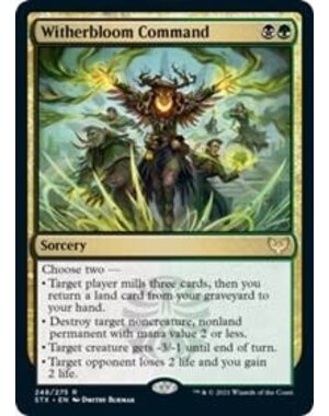 Magic: The Gathering Witherbloom Command (248) Lightly Played