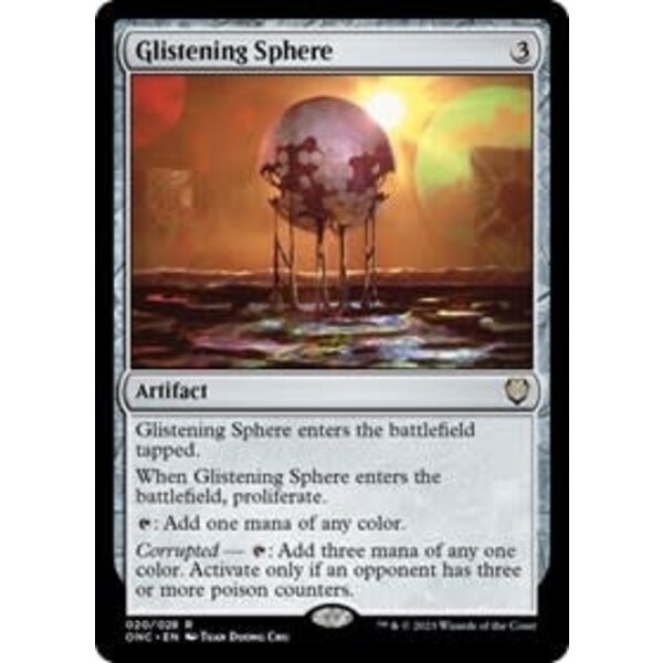 Magic: The Gathering Glistening Sphere (020) Lightly Played