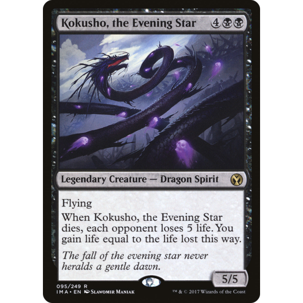 Magic: The Gathering Kokusho, the Evening Star (095) Lightly Played