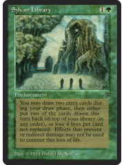 Magic: The Gathering Sylvan Library (207) Heavily Played