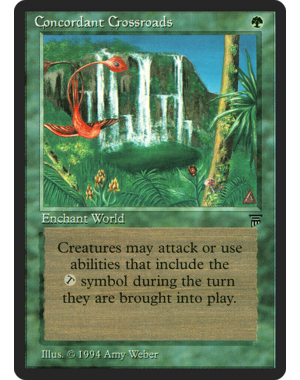 Magic: The Gathering Concordant Crossroads (179) Lightly Played