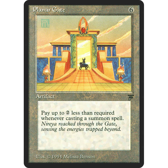 Magic: The Gathering Planar Gate (290) Heavily Played