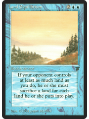 Magic: The Gathering Land Equilibrium (064) Damaged