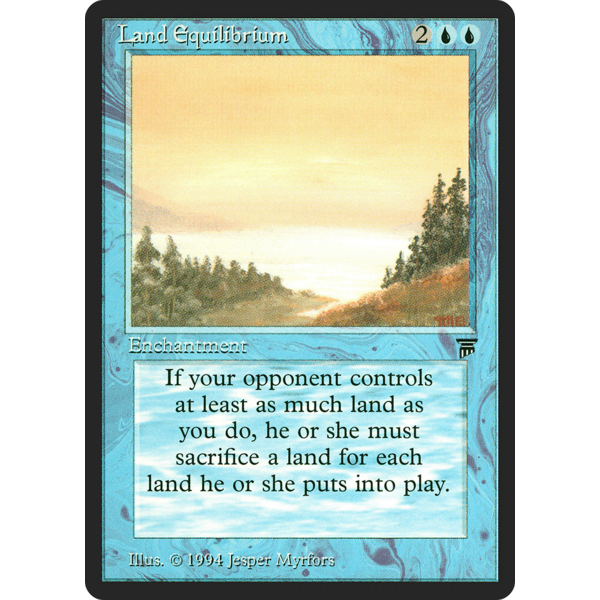 Magic: The Gathering Land Equilibrium (064) Damaged