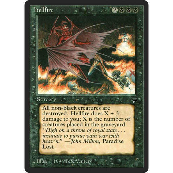 Magic: The Gathering Hellfire (105) Lightly Played