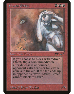 Magic: The Gathering Ydwen Efreet (044) Moderately Played