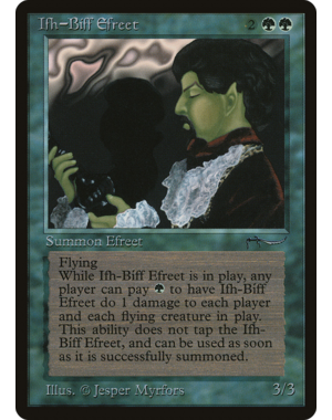 Magic: The Gathering Ifh-Bíff Efreet (050) Lightly Played