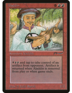 Magic: The Gathering Aladdin (034) Lightly Played