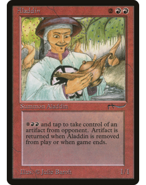 Magic: The Gathering Aladdin (034) Lightly Played