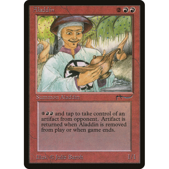 Magic: The Gathering Aladdin (034) Lightly Played