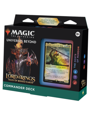 Magic: The Gathering Lord of the Rings: Tales of Middle-earth The Hosts of Mordor - Commander Deck