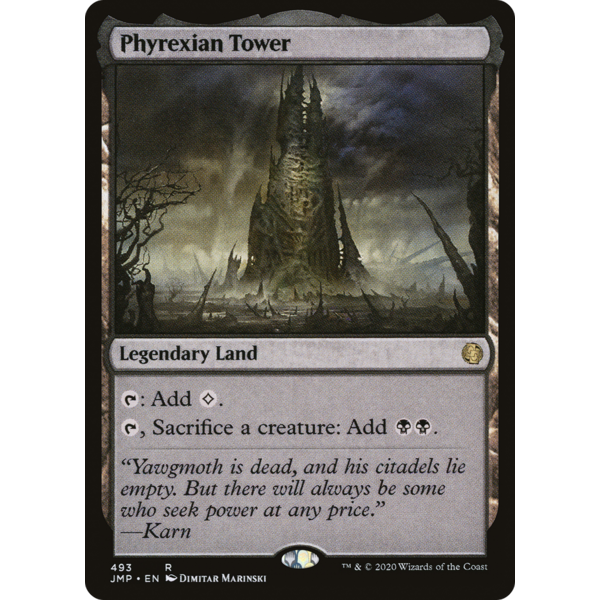 Magic: The Gathering Phyrexian Tower (493) Lightly Played