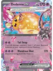 Pokemon Dedenne ex (093) Lightly Played Holofoil