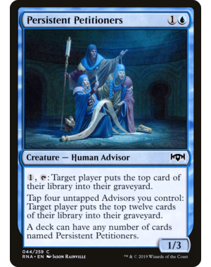 Magic: The Gathering Persistent Petitioners (044) Lightly Played Foil
