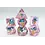 Foam Brain Blue Mushroom RPG Dice Set
