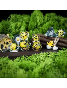 Foam Brain Chicken Farm RPG Dice Set