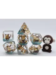 Foam Brain Mischievous Monkey RPG Dice Set