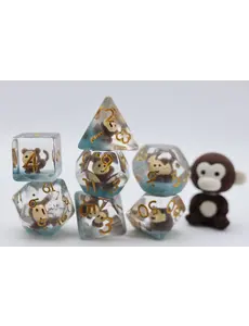 Foam Brain Mischievous Monkey RPG Dice Set