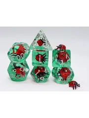 Foam Brain Lucky Ladybird RPG Dice Set