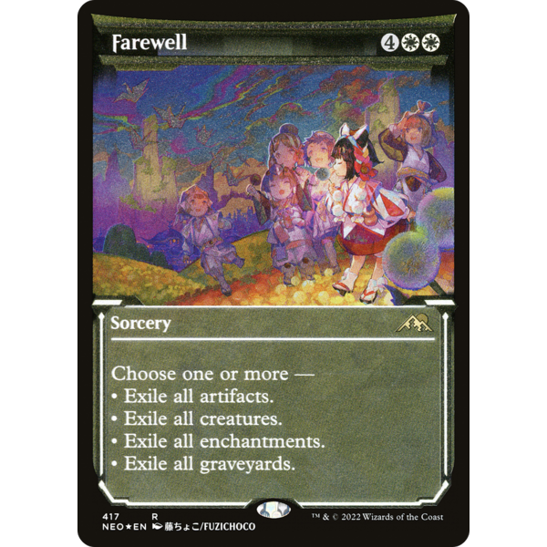 Magic: The Gathering Farewell (Showcase) (Foil Etched) (417) Lightly Played