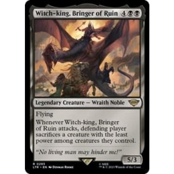 Magic: The Gathering Witch-king, Bringer of Ruin (293) Lightly Played