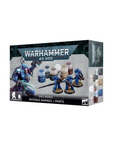 Warhammer 40,000 Space Marines: Infernus Marines + Paints Set