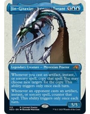 Magic: The Gathering Jin-Gitaxias, Progress Tyrant (Concept Praetor) (Step and Compleat Foil) (513) Lightly Played Foil