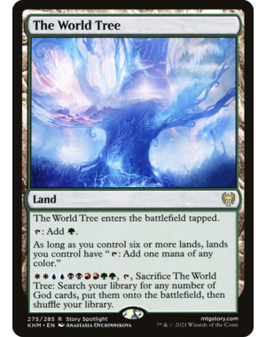 Magic: The Gathering The World Tree (275) Lightly Played