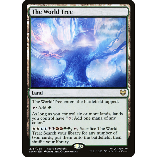 Magic: The Gathering The World Tree (275) Lightly Played