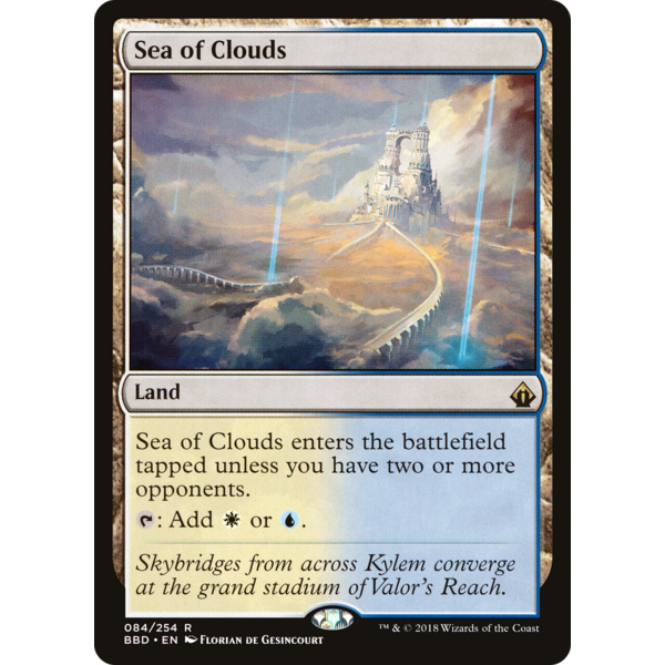 Magic: The Gathering Sea of Clouds (84) Lightly Played