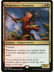 Magic: The Gathering Dragonborn Champion (045) Lightly Played