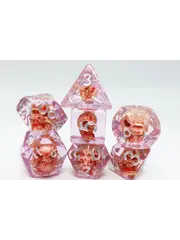 Foam Brain Bloody Skull RPG Dice Set