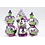 Foam Brain Wacky Witches RPG Dice Set