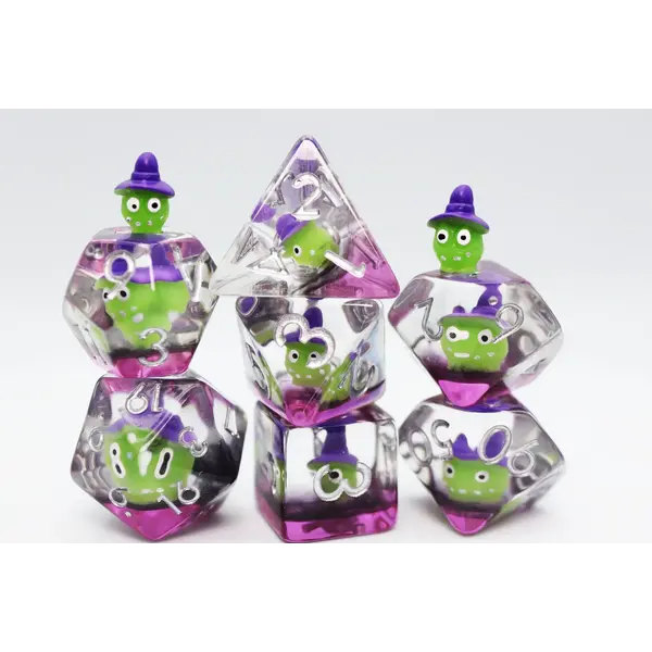 Foam Brain Wacky Witches RPG Dice Set