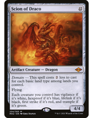 Magic: The Gathering Scion of Draco (234) Lightly Played