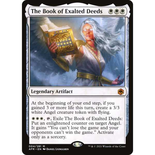 Magic: The Gathering The Book of Exalted Deeds (004) Lighlty Played