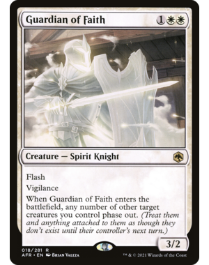 Magic: The Gathering Guardian of Faith (018) Lightly Played