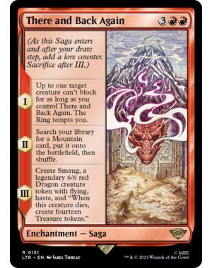 Magic: The Gathering There and Back Again (151) Lightly Played