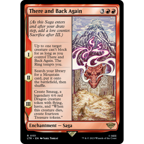 Magic: The Gathering There and Back Again (151) Lightly Played