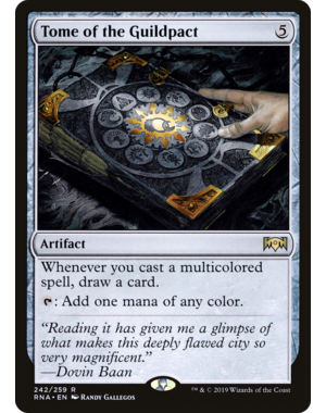 Magic: The Gathering Tome of the Guildpact (242) Moderately Played Foil