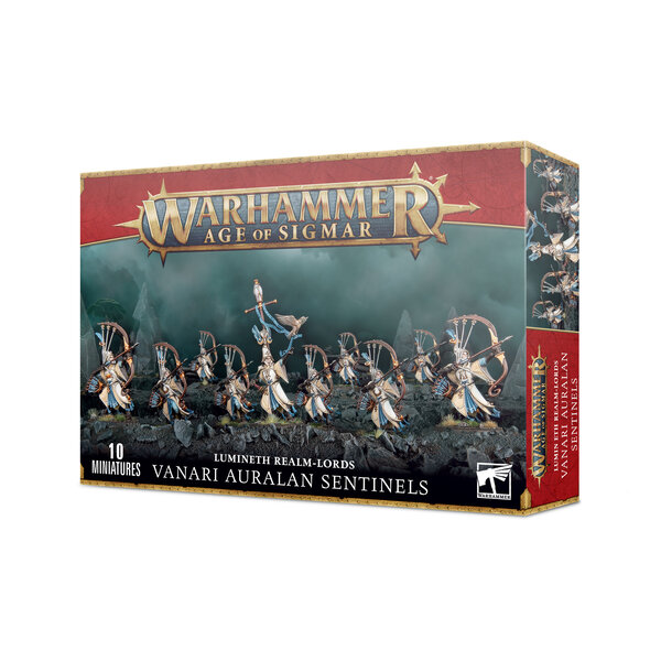 Warhammer Age of Sigmar Lumineth Realm Lords Vanari Auralan Sentinels