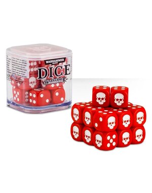 Warhammer 12mm Dice Cube - Red