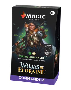 Magic: The Gathering Wilds of Eldraine Commander Deck - Virtue and Valor