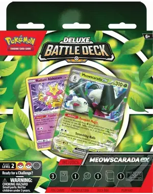 Pokemon Deluxe Battle Deck [Meowscarada ex]