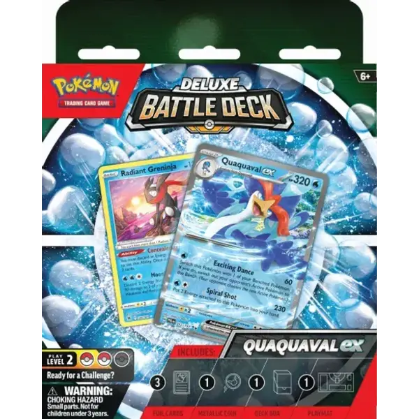 Pokemon Deluxe Battle Deck [Quaquavel ex]