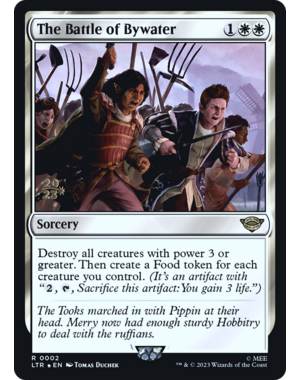 Magic: The Gathering The Battle of Bywater (002s) Lightly Played Foil